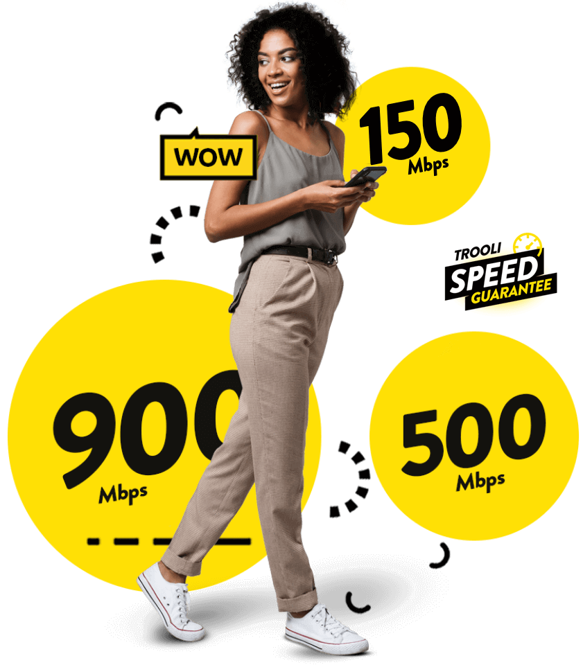 WHAT MAKES US SO FAST? WE'RE FULL FIBRE.